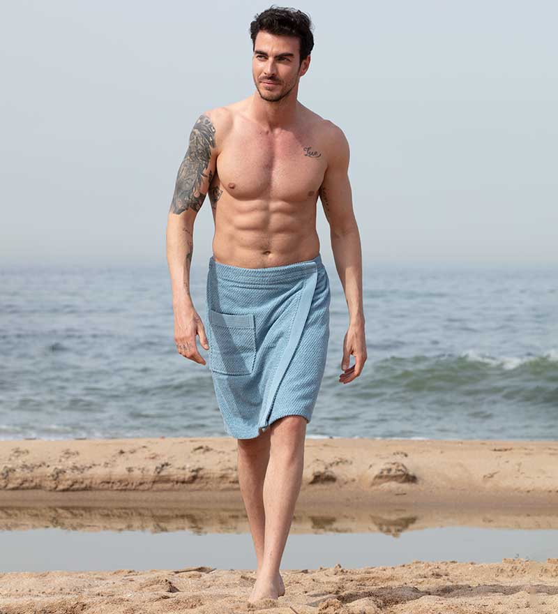 SEYANTE Towel Wrap Men 's Turkish Cotton Towel Wrap