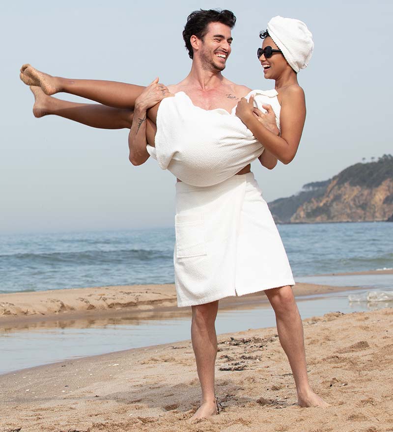 SEYANTE Towel Wrap Men 's Turkish Cotton Towel Wrap