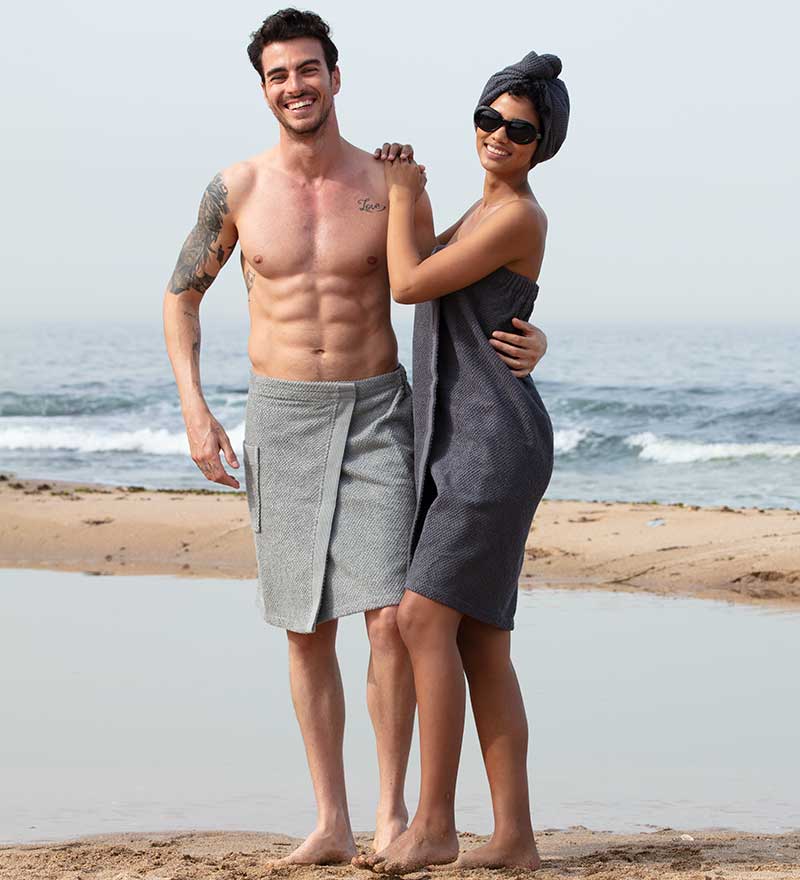 SEYANTE Towel Wrap Men 's Turkish Cotton Towel Wrap