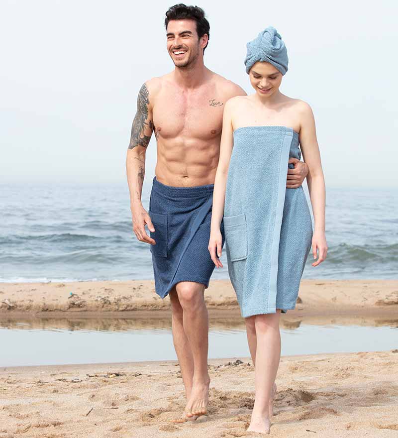 SEYANTE Towel Wrap Men 's Turkish Cotton Towel Wrap