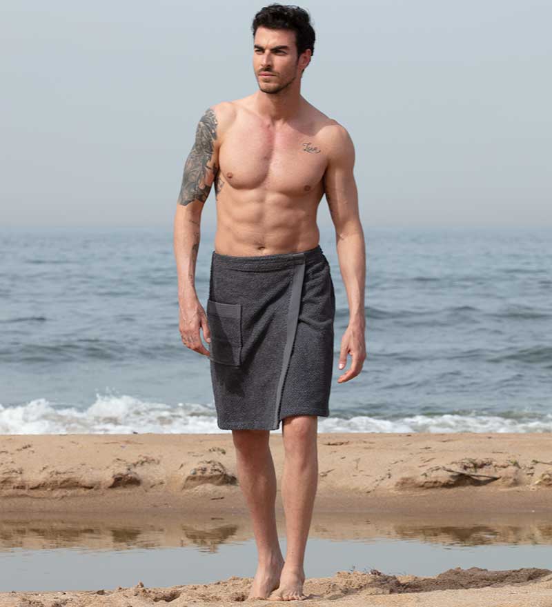 SEYANTE Towel Wrap Men 's Turkish Cotton Towel Wrap