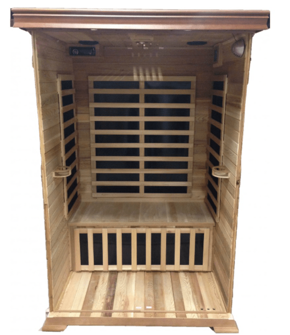SunRay HL100K Sedona Sedona Indoor 1-Person Luxury Sauna - with Cedar wood and Carbon Heaters