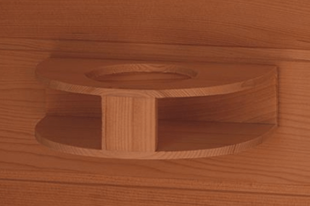 SunRay HL100K Sedona Sedona Indoor 1-Person Luxury Sauna - with Cedar wood and Carbon Heaters