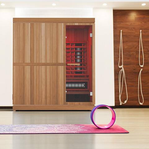 Finnmark FD-5 Trinity XL Hybrid Infrared & Steam Sauna Combo