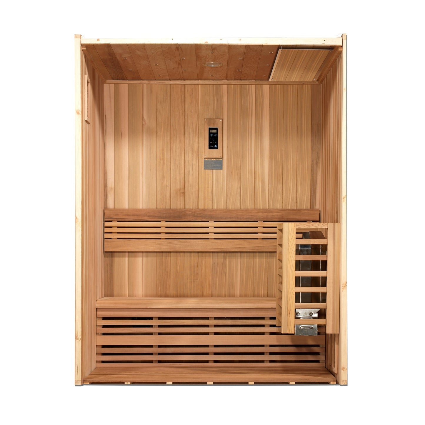 Sauna Heat Shield - protect wood and circulate hot air