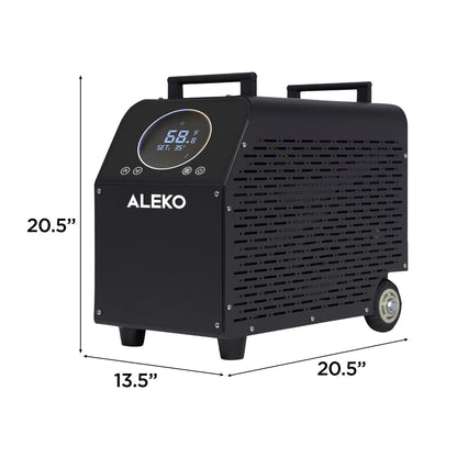 Aleko Lumina Cold Plunge Dual Chiller and Heater – 1 HP