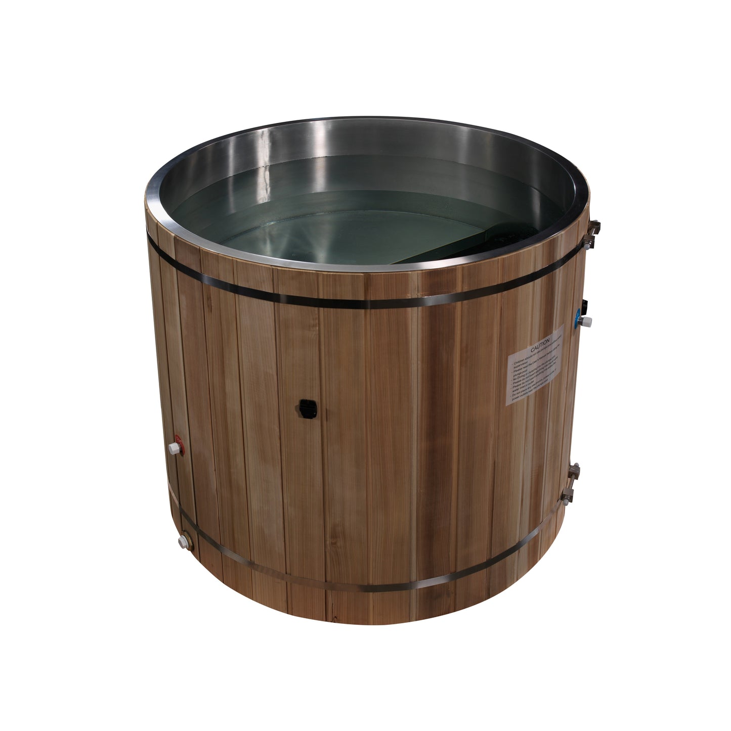 Dynamic Cold Therapy Barrel Stainless Steel Cold Plunge