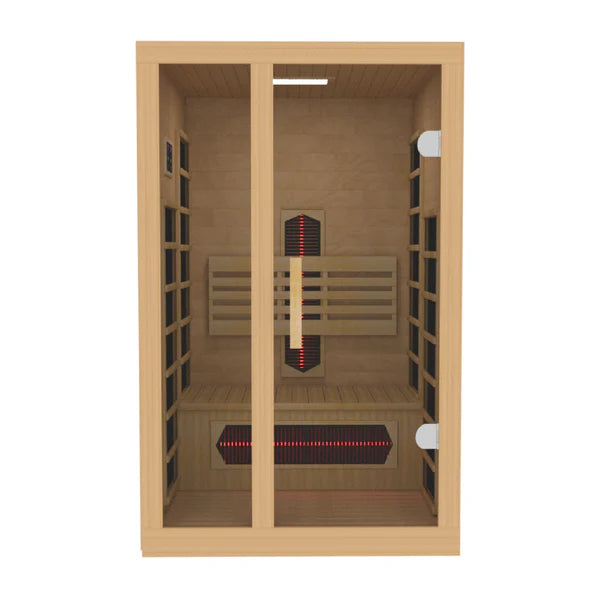 Dynamic "Gracia" 1–2 Person Full Spectrum Near Zero EMF FAR IR Sauna