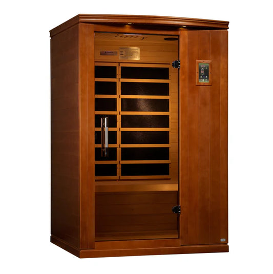 Dynamic "Venice Elite" 2-person Ultra Low EMF FAR-IR Canadian Hemlock Sauna