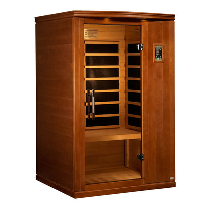 Dynamic "Venice Elite" 2-person Ultra Low EMF FAR-IR Canadian Hemlock Sauna