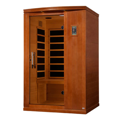 Dynamic "Venice Elite" 2-person Ultra Low EMF FAR-IR Canadian Hemlock Sauna