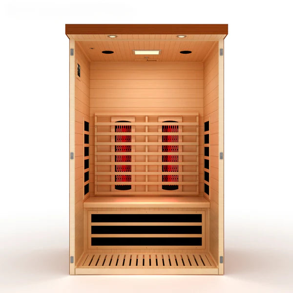 Dynamic "Llumeneres" 2 Person Full Spectrum Near Zero EMF FAR-IR Sauna