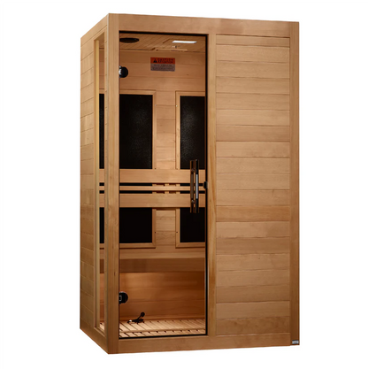 Dynamic "Lucca" 2 Person Indoor Low-EMF FAR-IR Sauna