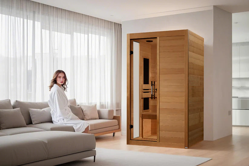 Dynamic "Lucca" 2 Person Indoor Low-EMF FAR-IR Sauna