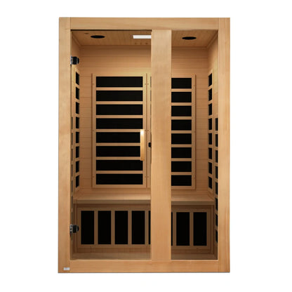 Dynamic "Serena" 2 Person Indoor Low-EMF FAR-IR Sauna