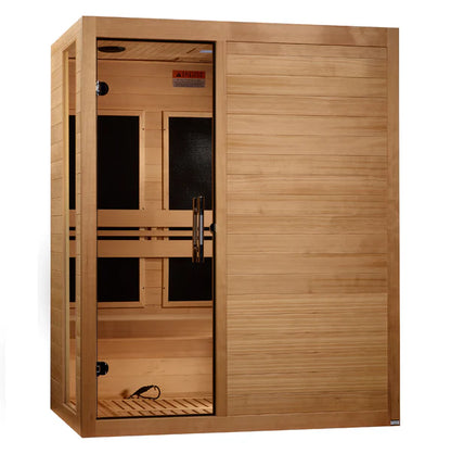 Dynamic "Toscana" 3 Person Low EMF FAR IR Sauna