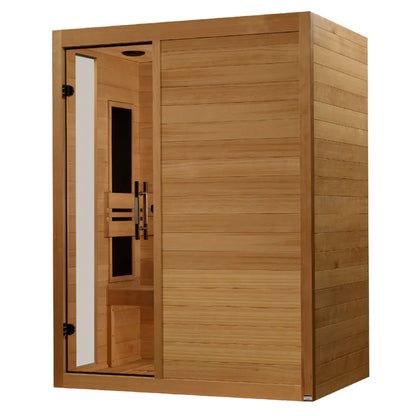 Dynamic "Toscana Elite" 3-person Ultra Low EMF FAR-IR Canadian Hemlock Sauna