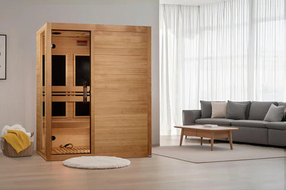 Dynamic "Toscana Elite" 3-person Ultra Low EMF FAR-IR Canadian Hemlock Sauna