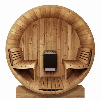 SaunaLife ERGO E6 Series Backyard 3-Person Sauna Barrel