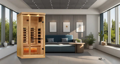 Golden Designs "Reserve Edition" 1 Person Indoor Full Spectrum Sauna