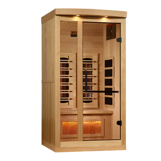 Golden Designs "Reserve Edition" 1 Person Indoor Full Spectrum Sauna