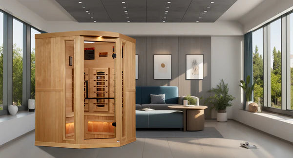 Golden Designs "Reserve Edition" 3 Person Indoor Full Spectrum Sauna