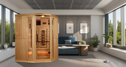 Golden Designs "Reserve Edition" 3 Person Indoor Full Spectrum Sauna