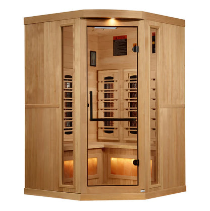 Golden Designs "Reserve Edition" 3 Person Indoor Full Spectrum Sauna