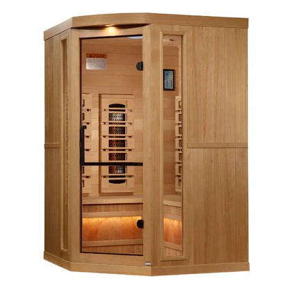 Golden Designs "Reserve Edition" 3 Person Indoor Full Spectrum Sauna