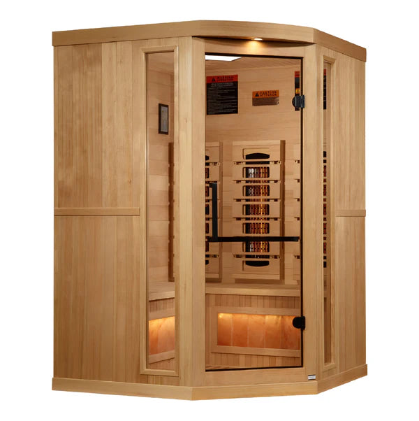 Golden Designs "Reserve Edition" 3 Person Indoor Full Spectrum Sauna