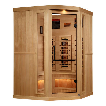 Golden Designs "Reserve Edition" 3 Person Indoor Full Spectrum Sauna