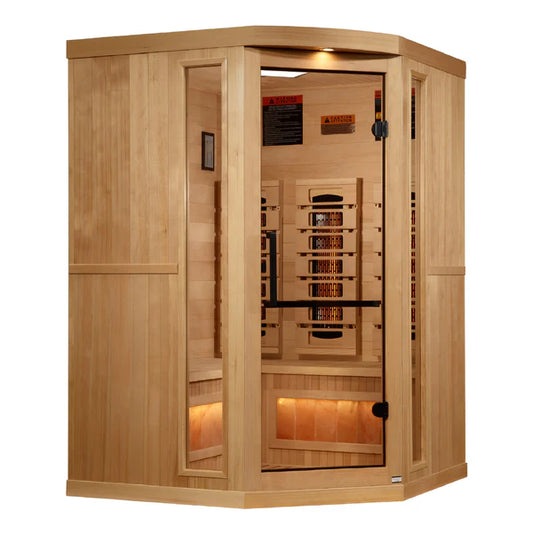Golden Designs "Reserve Edition" 3 Person Indoor Full Spectrum Sauna