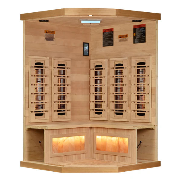 Golden Designs "Reserve Edition" 3 Person Indoor Full Spectrum Sauna