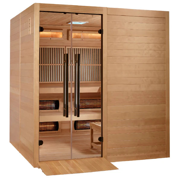 Golden Designs "Toledo" 6 Person Indoor Hybrid Sauna