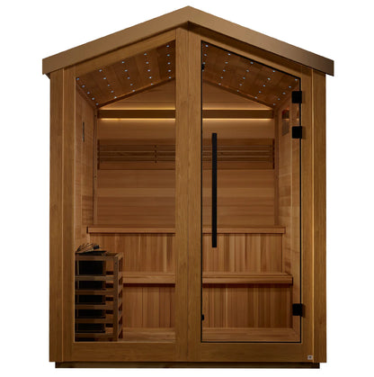 Golden Designs "Kaarina" 6 Person Outdoor Traditional Sauna