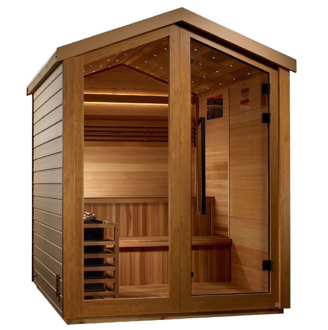 Golden Designs "Kaarina" 6 Person Outdoor Traditional Sauna