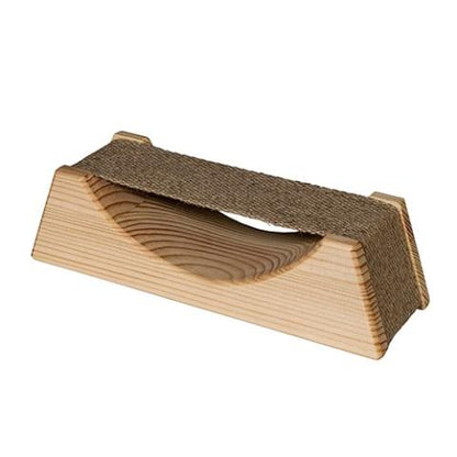 SaunaLife Wooden Sauna Headrest w/ Cloth Neck Support