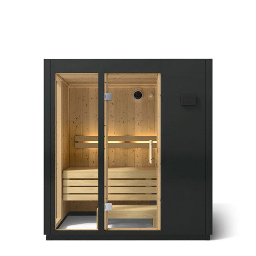 Kohler C1 3 Person Indoor Sauna Kit w/ 2 exterior wood options
