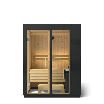 Kohler C1 2 Person Indoor Sauna Kit w/ 2 exterior wood options