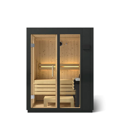Kohler C1 2 Person Indoor Sauna Kit w/ 2 exterior wood options