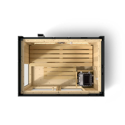 Kohler C1 2 Person Indoor Sauna Kit w/ 2 exterior wood options