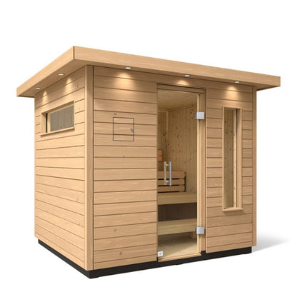 Kohler C2 5 Person outdoor Sauna Kit w/ 2 exterior wood options