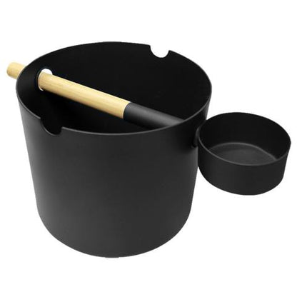 KOLO Sauna Bucket & Ladle - use ladle as bucket handle