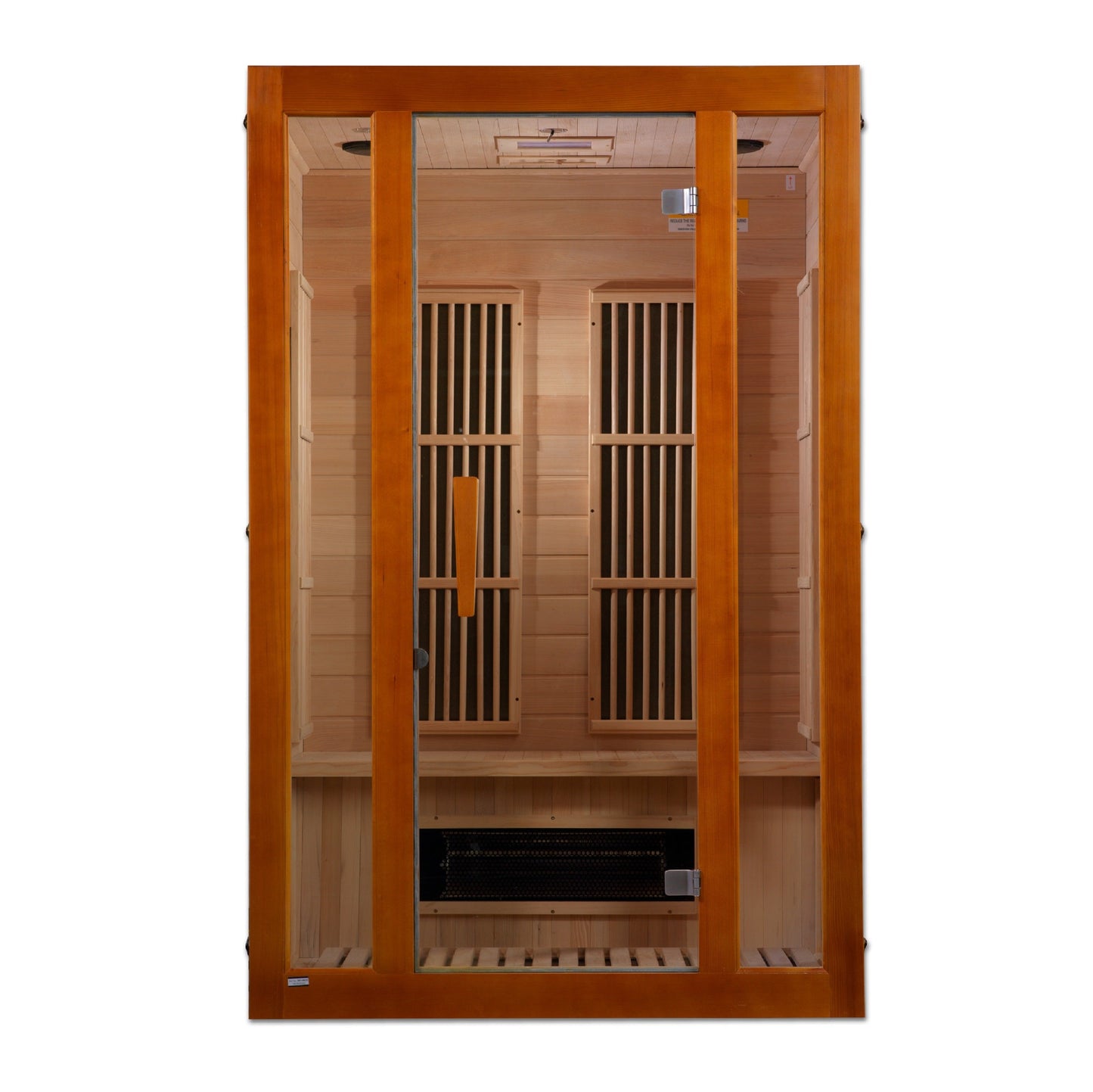 Maxxus "Aspen" Dual Tech 2 Person Low EMF FAR Infrared Sauna (Canadian Hemlock)