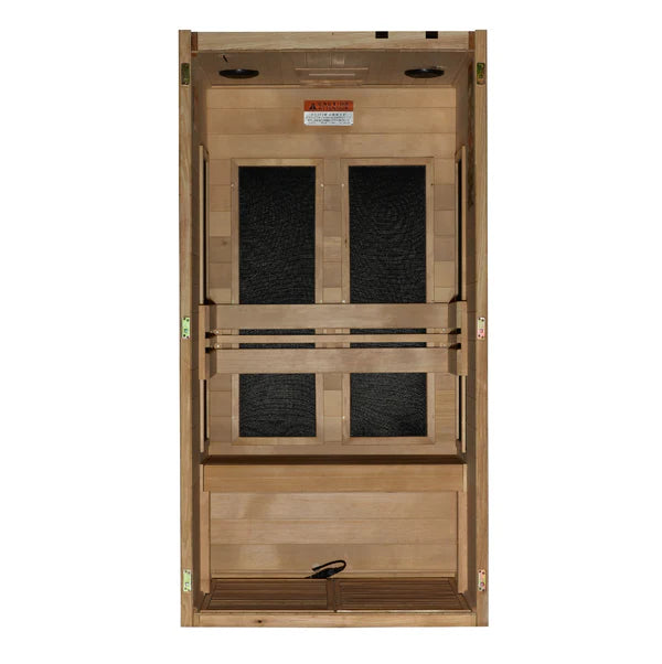 Dynamic "Veneto" 1–2 Person Indoor Ultra Low EMF FAR-IR Sauna