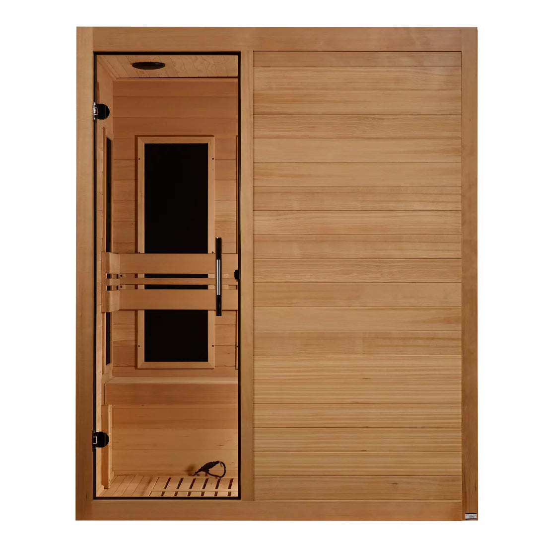 Maxxus "S-Line" Yoga 3 Person Ultra Low EMF FAR-IR Canadian Hemlock Sauna