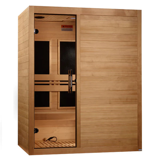 Maxxus "S-Line" 3 Person Low EMF FAR IR Sauna