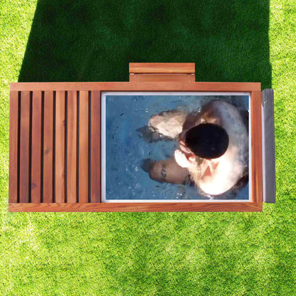 Cold Plunge 1-Person Tub with Chiller, Water Pump, and Filtration System