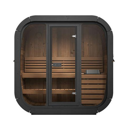 SaunaLife CL4G Cube Series 3-Person Outdoor Sauna