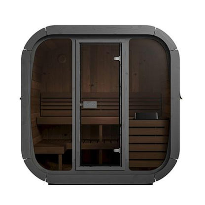 SaunaLife CL5G Cube Series 4-Person Outdoor Sauna